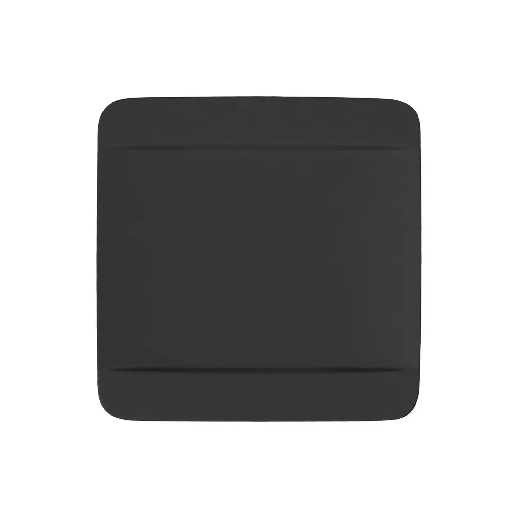 VILLEROY & BOCH Speiseteller quadratisch  Manufacture Rock 28x28cm schwarz