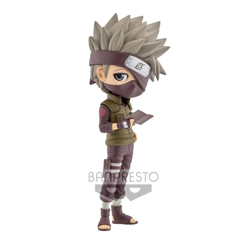 Banpresto  Naruto Shippuden Hatake Kakashi ver. B Q posket Figur 15cm 