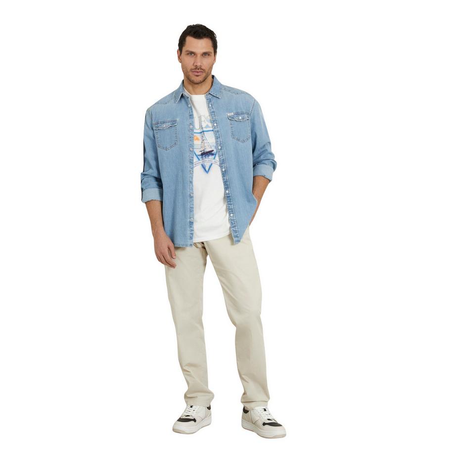 GUESS Truckee Camicia Maniche Lunghe  