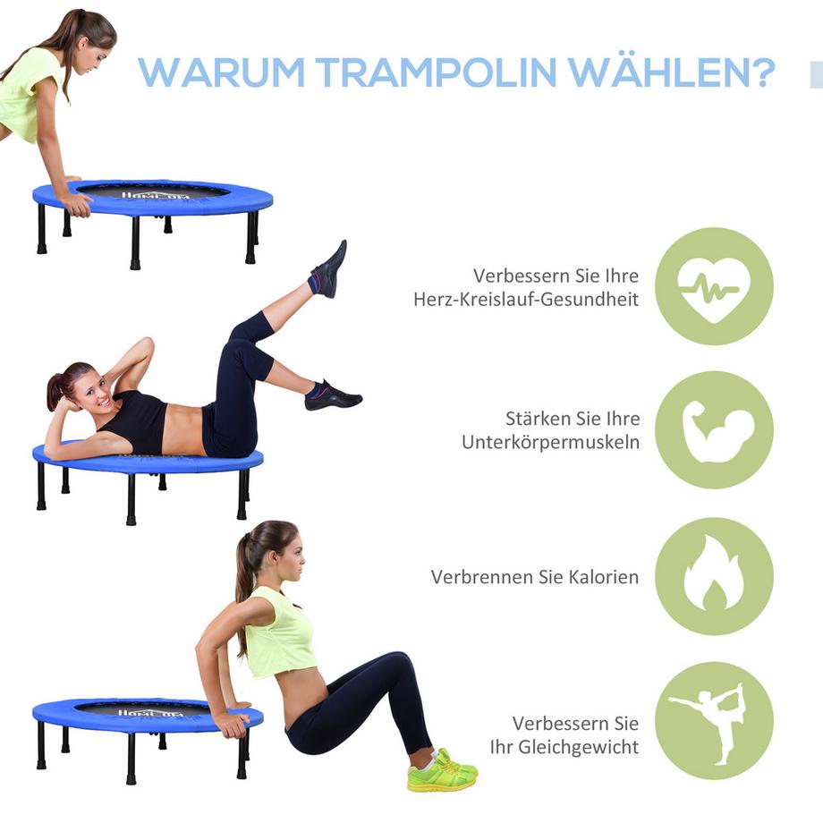 HOMCOM  Fitness-Trampolin 