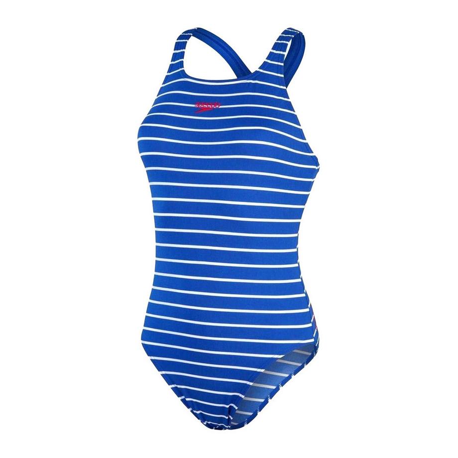 Medalist Costume Da Bagno Intero Striscia Orizzontale
