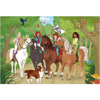 Schmidt  Puzzle Horse Club Puzzle-Box (2x60,2x100) 