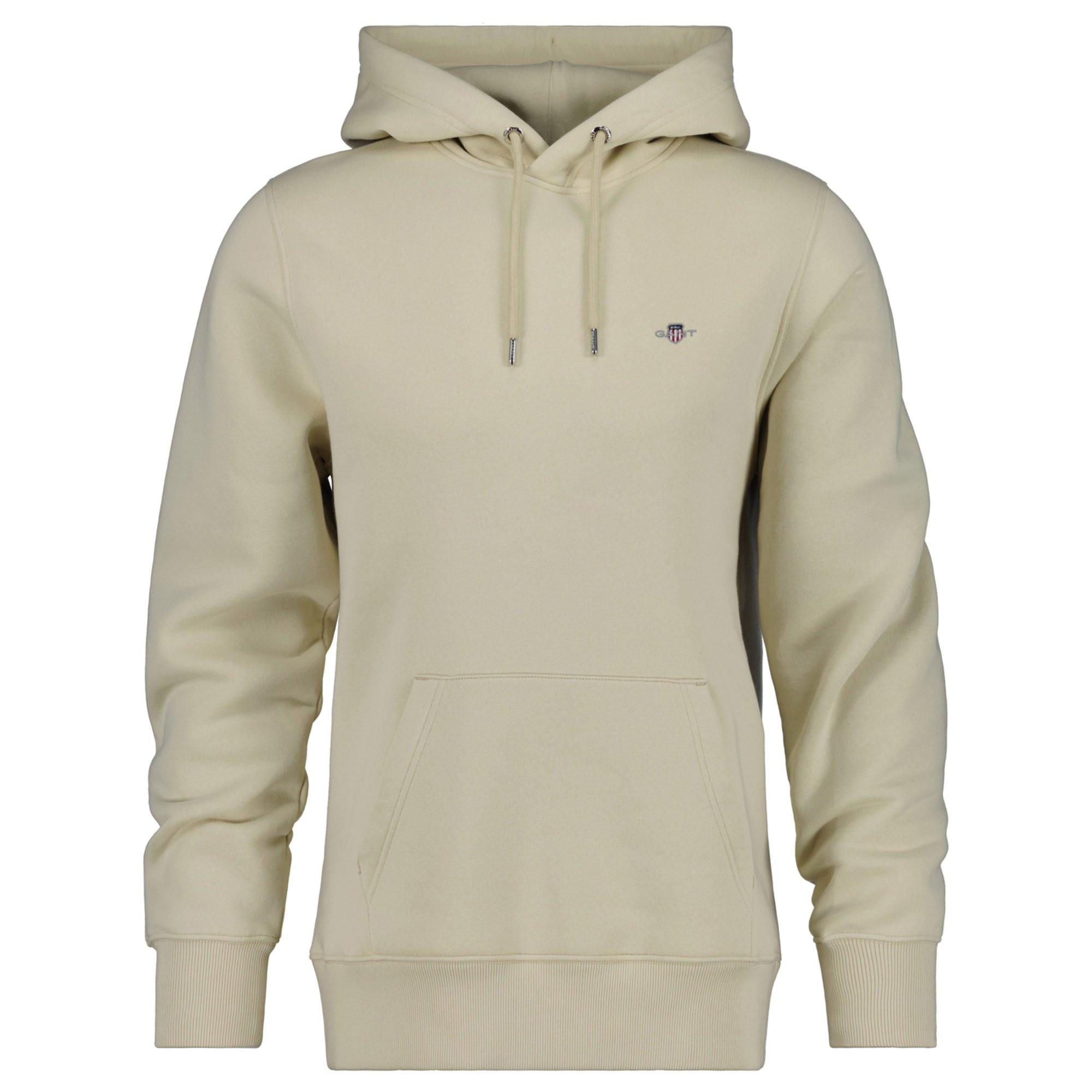 Image of Sweatshirt Bequem Sitzend-regular Shield Hoodie Herren Beige 4XL