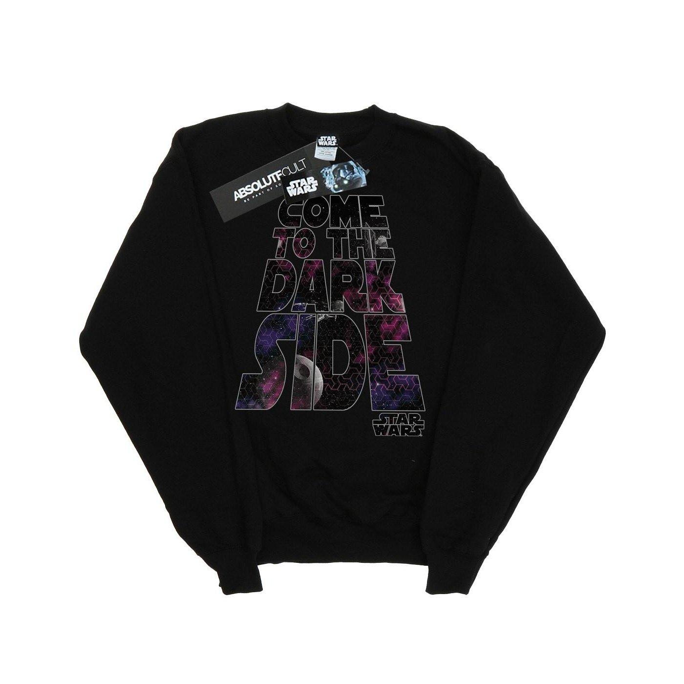 Image of Come To The Dark Side Sweatshirt Damen Schwarz M