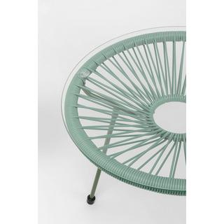 KARE Design Table d&#039;appoint Acapulco Mono vert  