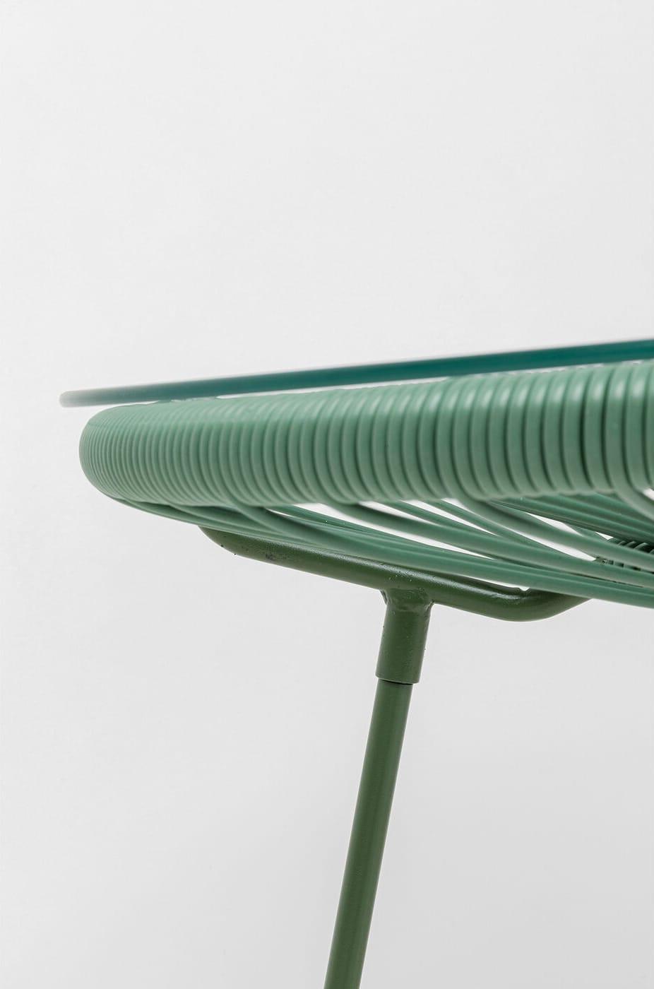 KARE Design Table d&#039;appoint Acapulco Mono vert  