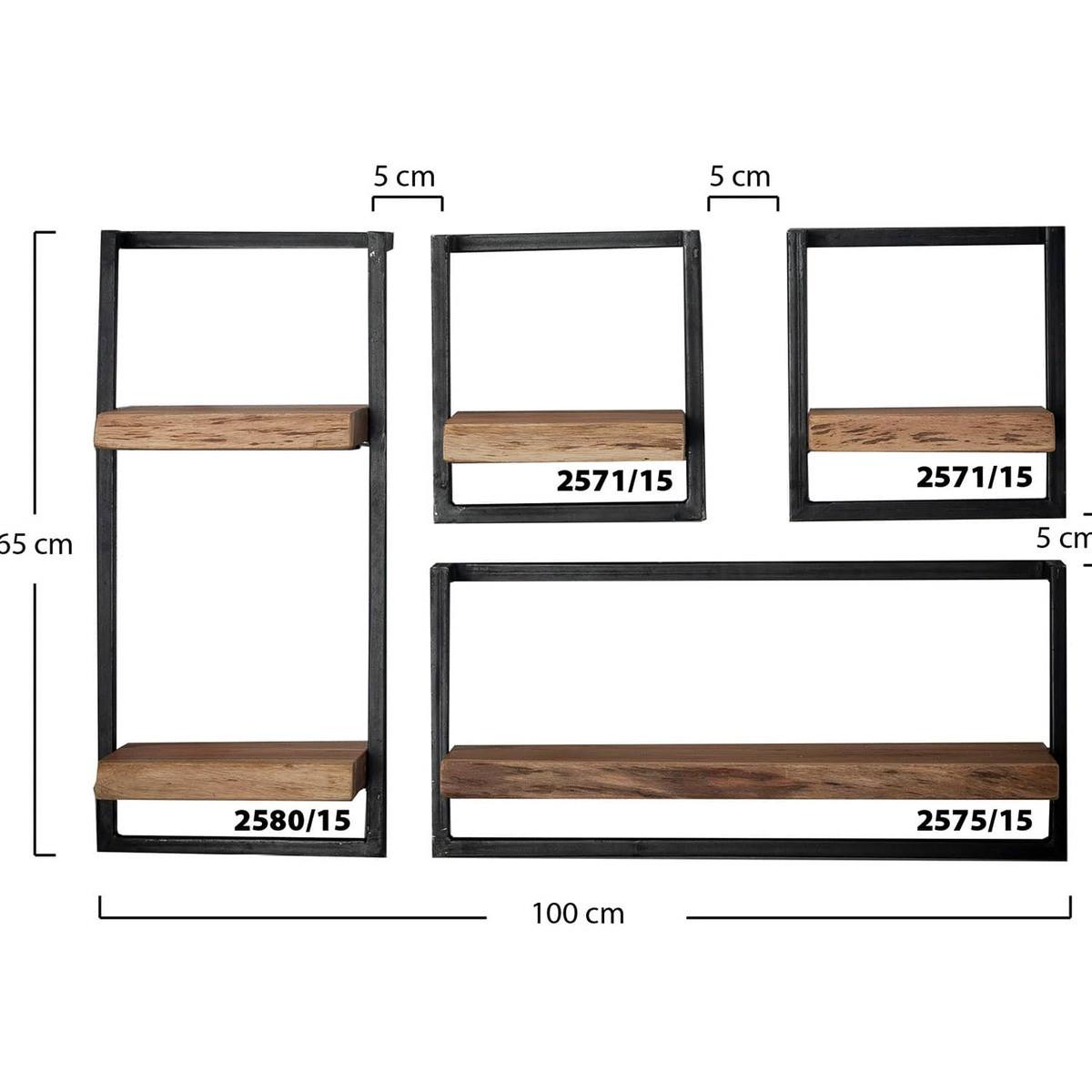 mutoni Mensola a muro Edge 30  