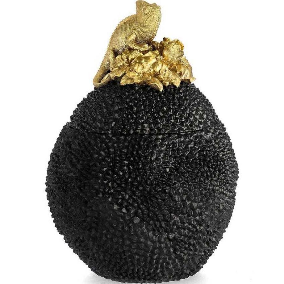 mutoni  Objet décoratif Surabaya noir or 35 