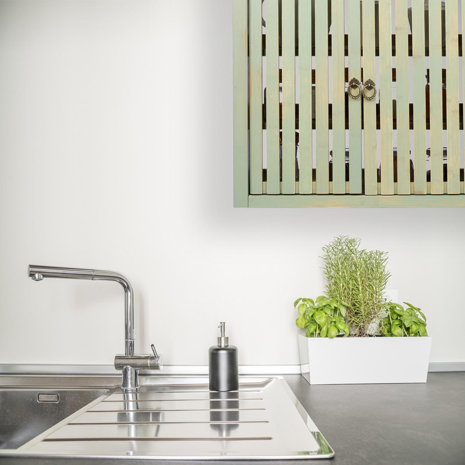 Northix Mobiletto da parete in bambù vintage  