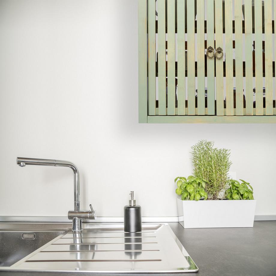 Northix Vintage Bambus Wandschrank  