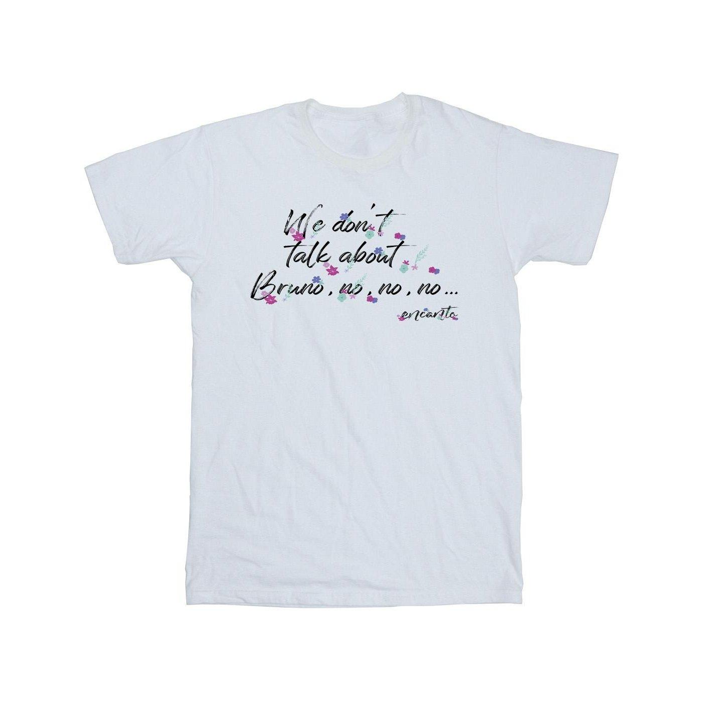 Image of Encanto We Dont Talk About Bruno No No Tshirt Unisex Weiss 116