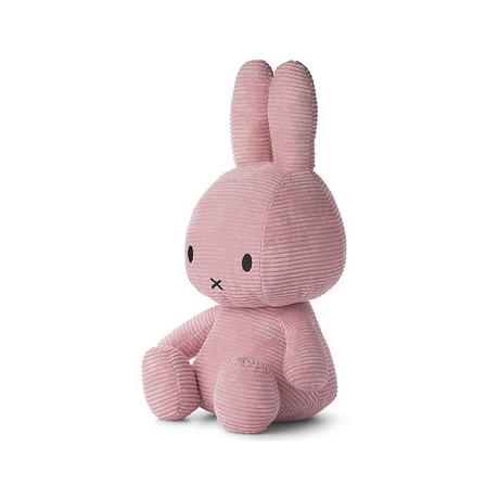 Bon Ton Toys  Miffy Jouet en velours côtelé rose - 70 cm 