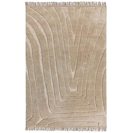 Beliani Tapis en Polyester Traditionnel SAZOO  