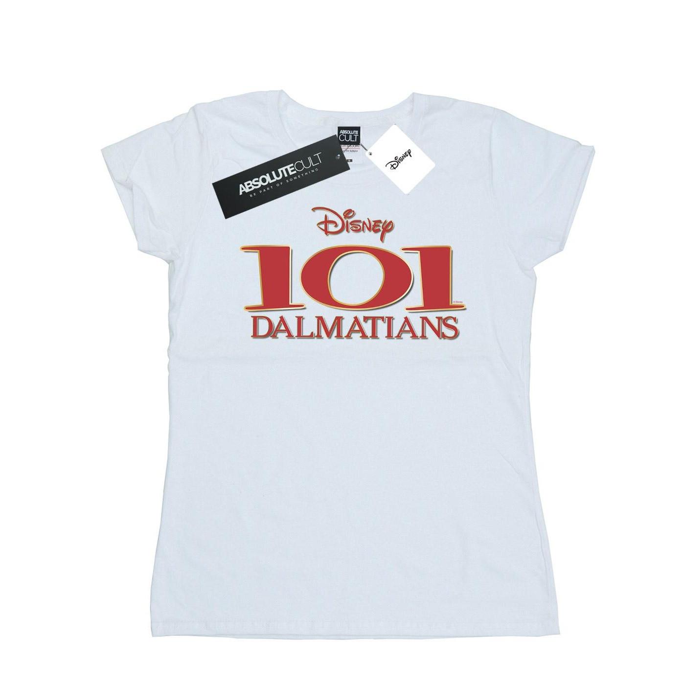 Image of 101 Dalmatians Logo Tshirt Damen Weiss L