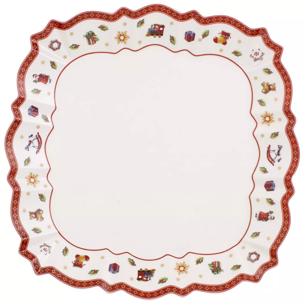 Toy's Delight Servierteller 26,5 cm quadratisch