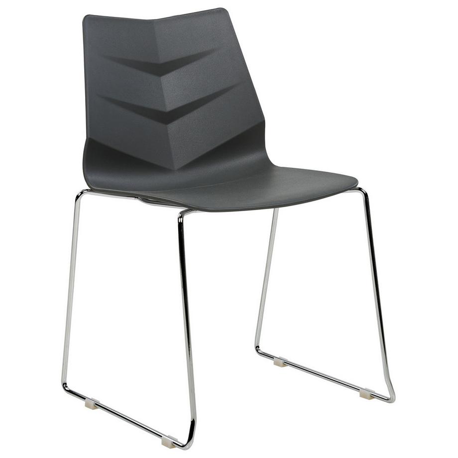 Beliani Set di 4 sedie da pranzo en Polipropilene Moderno HARTLEY  