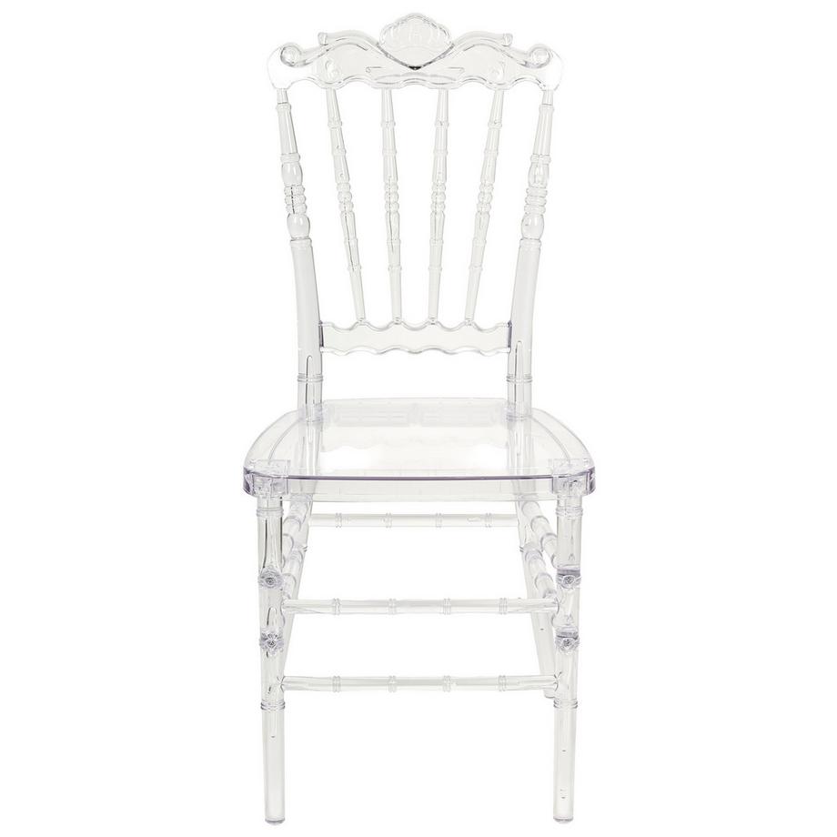 Beliani Set di 2 sedie da pranzo en Policarbonato Glamour MENDON  