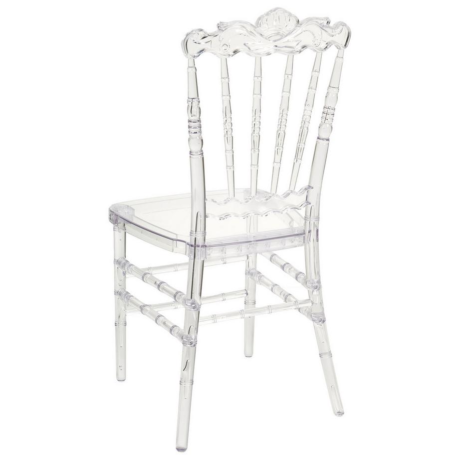 Beliani Set di 2 sedie da pranzo en Policarbonato Glamour MENDON  