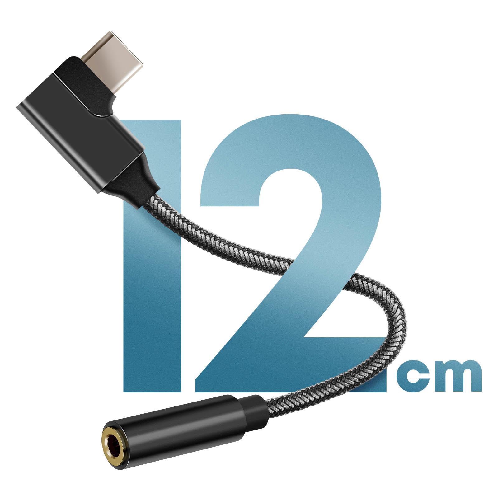 Avizar  Adaptateur USB-C vers prise Jack 3.5mm 