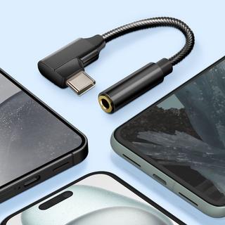 Avizar  Adapter USB-C auf 3,5 mm Klinkenstecker 