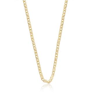 MUAU Schmuck  Collier 8er-Kette Gelbgold 750, 3.2mm, 55cm 