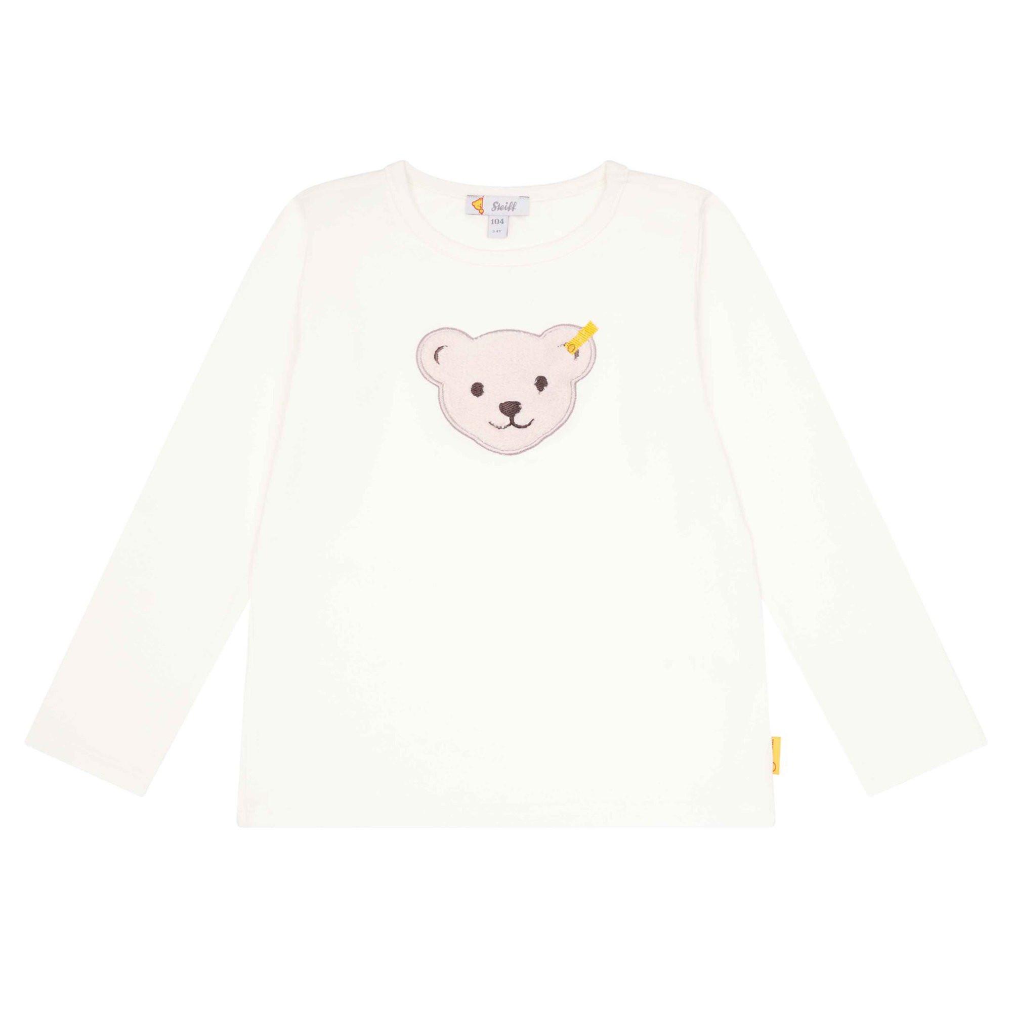 Image of Longsleeve Bequem Sitzend Mädchen Weiss 92