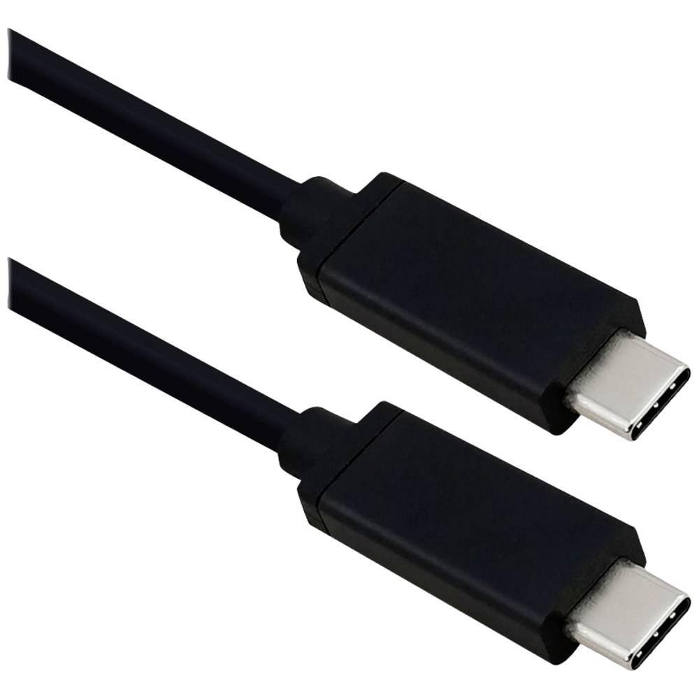 Image of USB4 Gen 3 Kabel, Emark, C-C, ST/ST, 40Gbit/s, 100W, 0.8 m