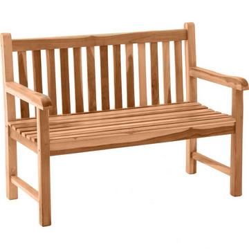 Banc de jardin Vantia teck brun 120