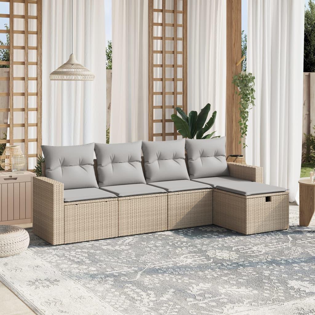 VidaXL Garten sofagarnitur poly-rattan  