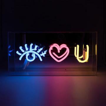 LED Box Eye Love You