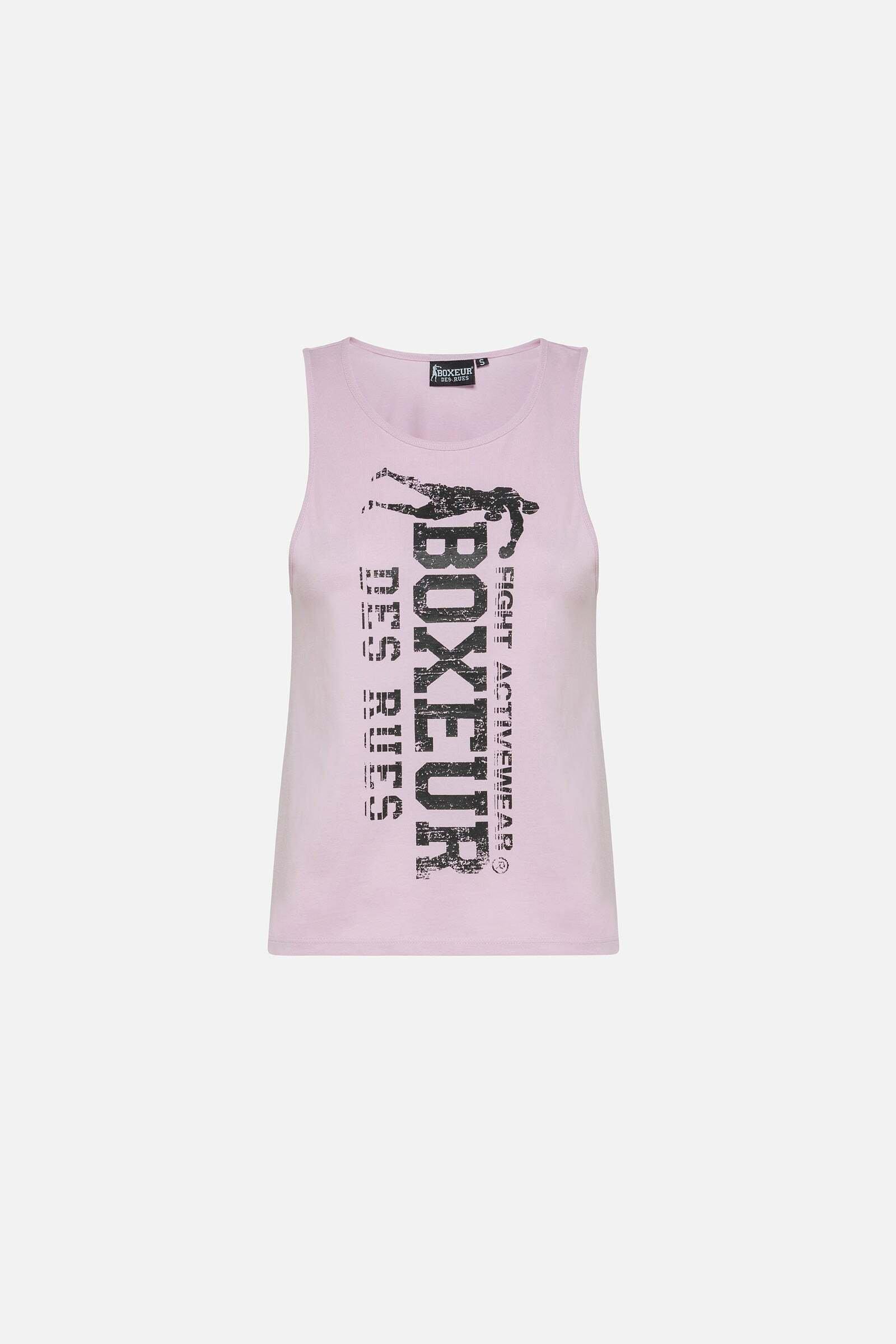 BOXEUR DES RUES  Top Basic Tank Top With Front Logo 