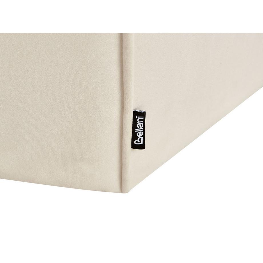 Beliani Pouf en Velours Rétro WISHEK  