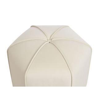 Beliani Pouf en Velours Moderne WISHEK  