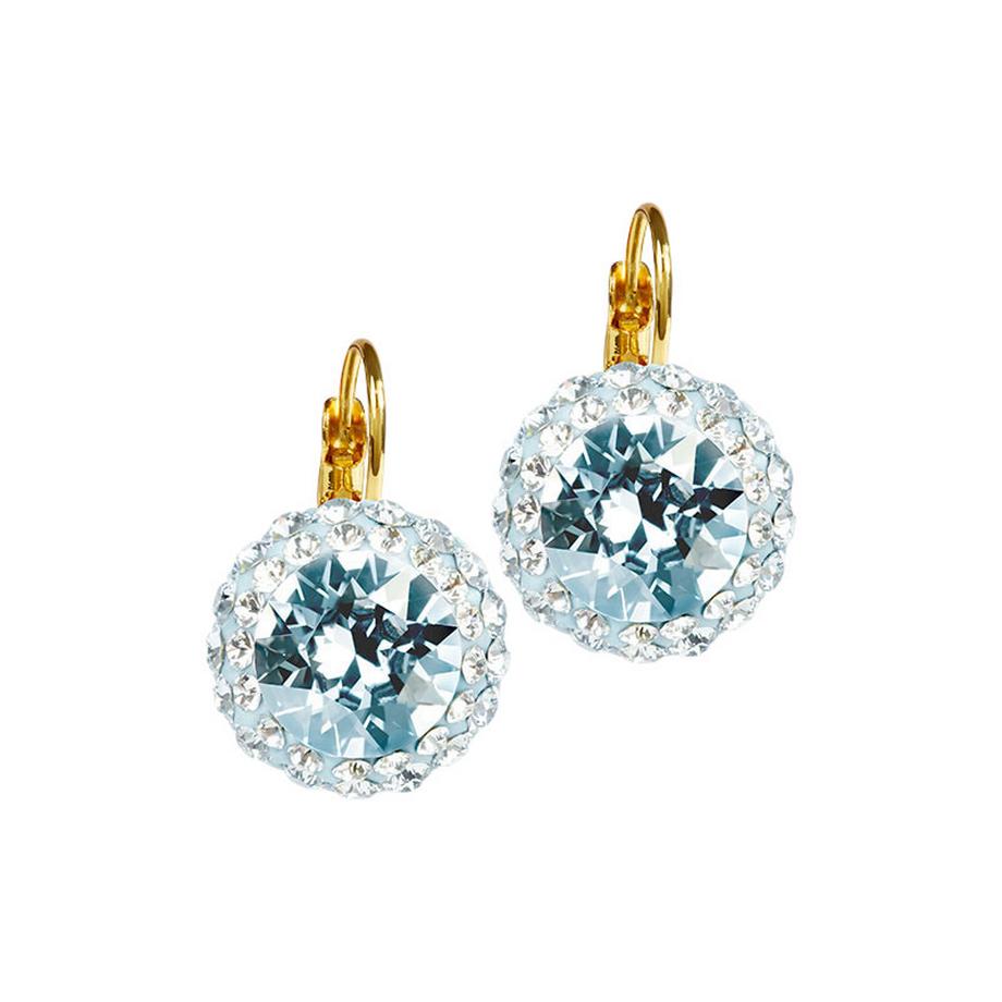 Steinkult  Ohrringe mit geschliffenen Kristallen "Sia" 