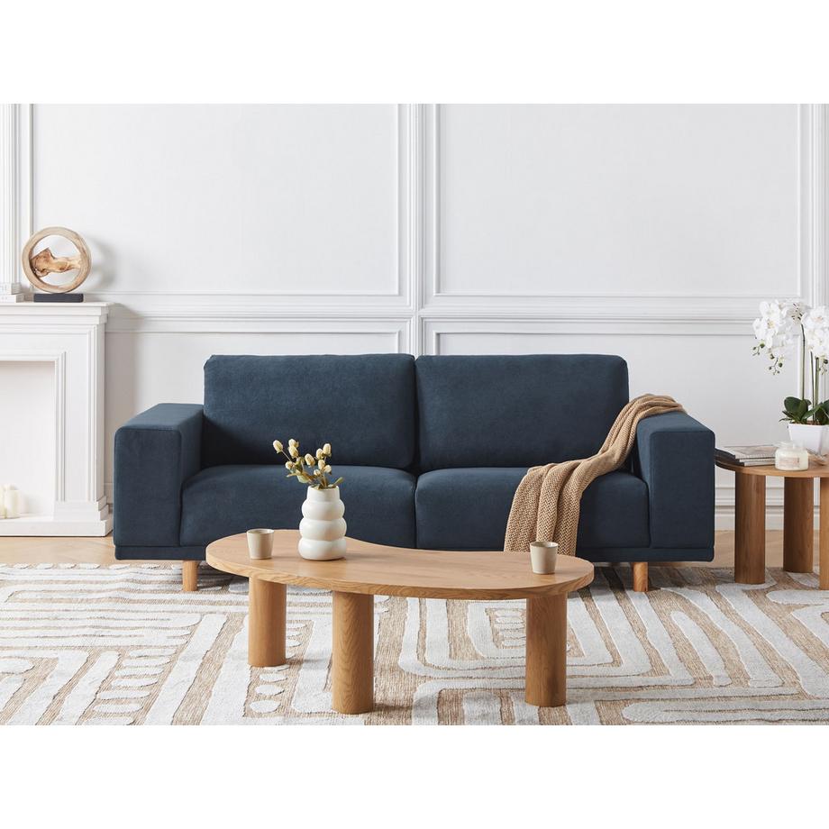 Beliani 3 Sitzer Sofa aus Stoff Modern NIVALA  