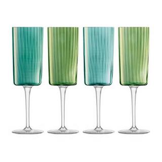 LSA Gems Champagner Flutes 4er Set Jade  