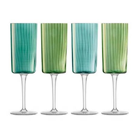 LSA Gems Champagner Flutes 4er Set Jade  