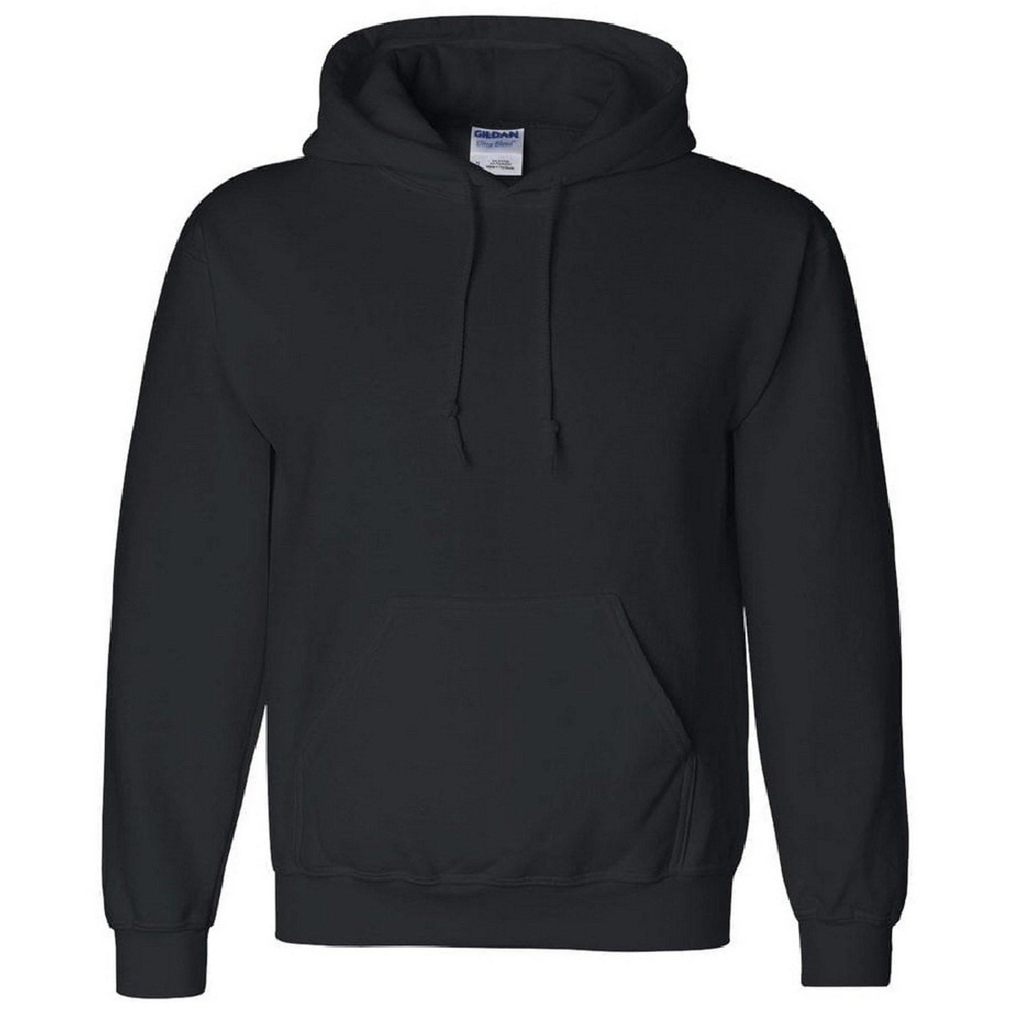 Image of Heavy Blend Kapuzenpullover Herren Schwarz S