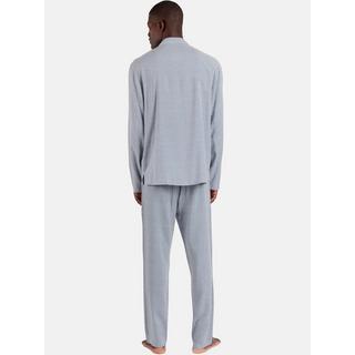 Admas  Pyjama Outfit Hose Hemd Langarm Classic Spiga 