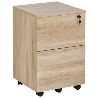 Beliani Armadietto da ufficio en Pannello di fibre (LDF) Industriale JOHNSON  