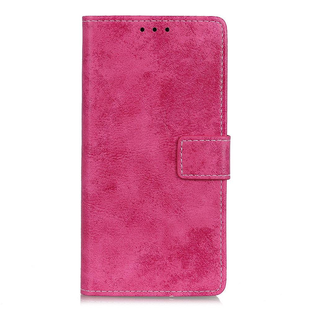 Cover-Discount  Xiaomi Redmi Note 8t - Vintage Etui Wildleder Optik 