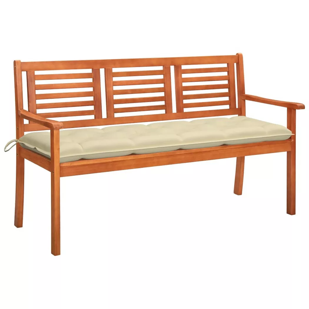VidaXL - panchina da giardino Legno, One Size, Light Beige
