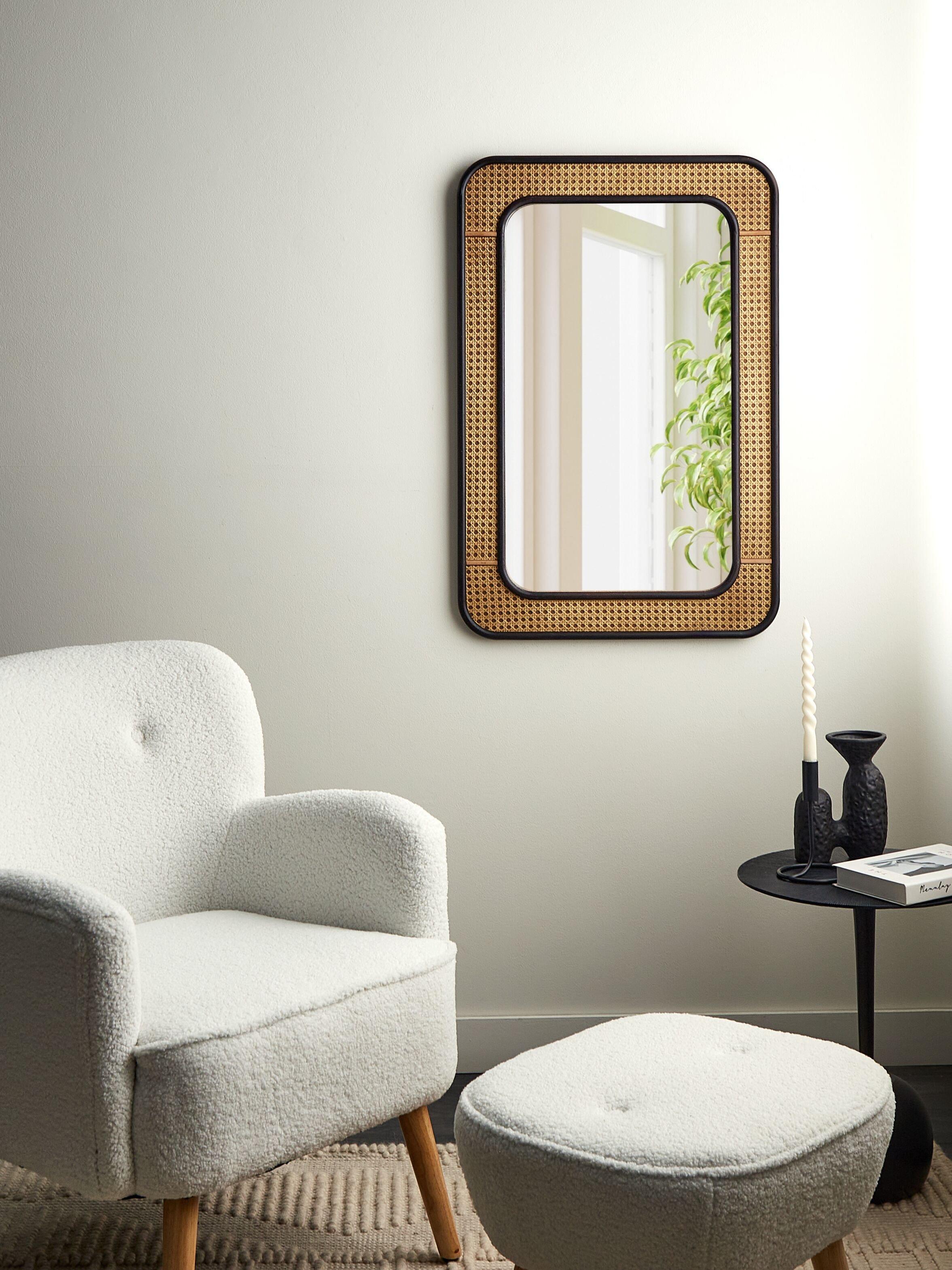 Beliani Miroir en MDF Boho BERNAS  