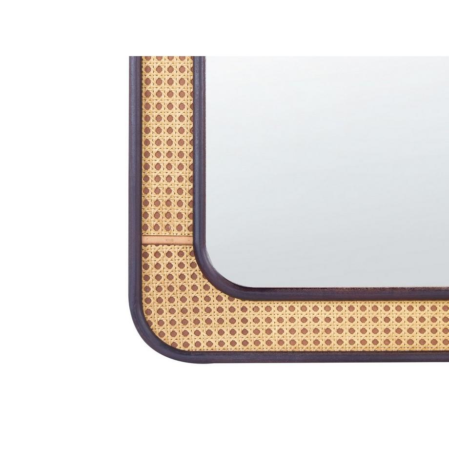 Beliani Wandspiegel aus MDF-Platte Boho BERNAS  