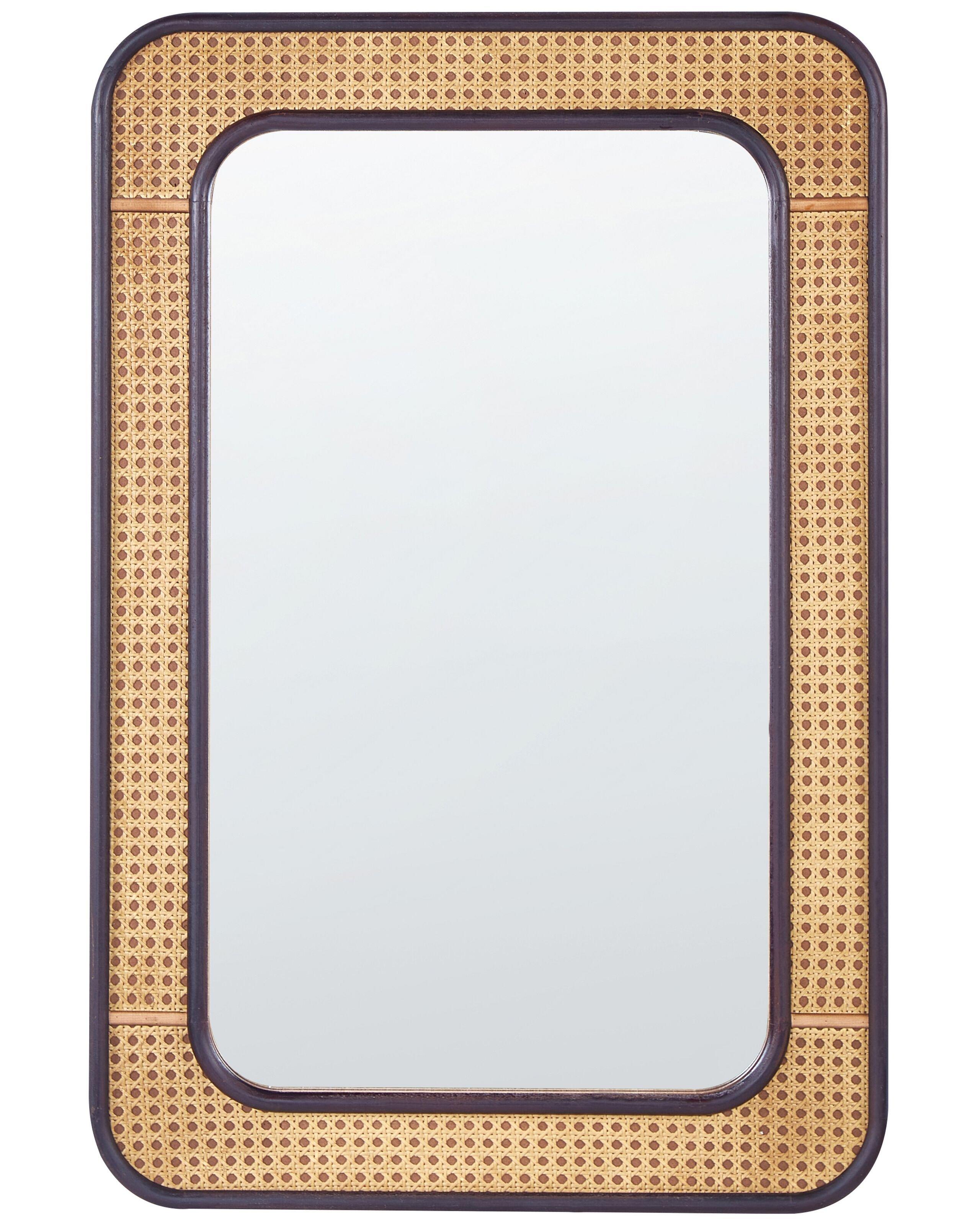 Beliani Miroir en MDF Boho BERNAS  