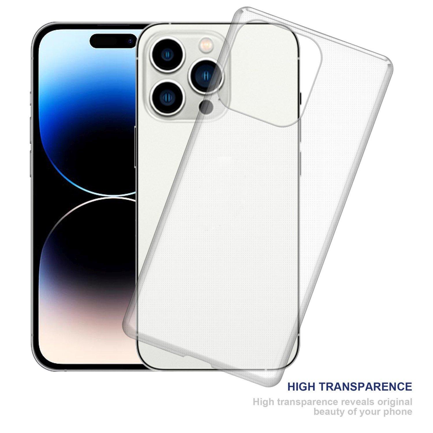 Cadorabo  Housse compatible avec Apple iPhone 14 PRO MAX - Coque de protection en silicone TPU flexible 