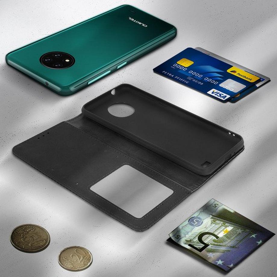 Avizar  Custodia a Portafoglio Oukitel C19 nero 