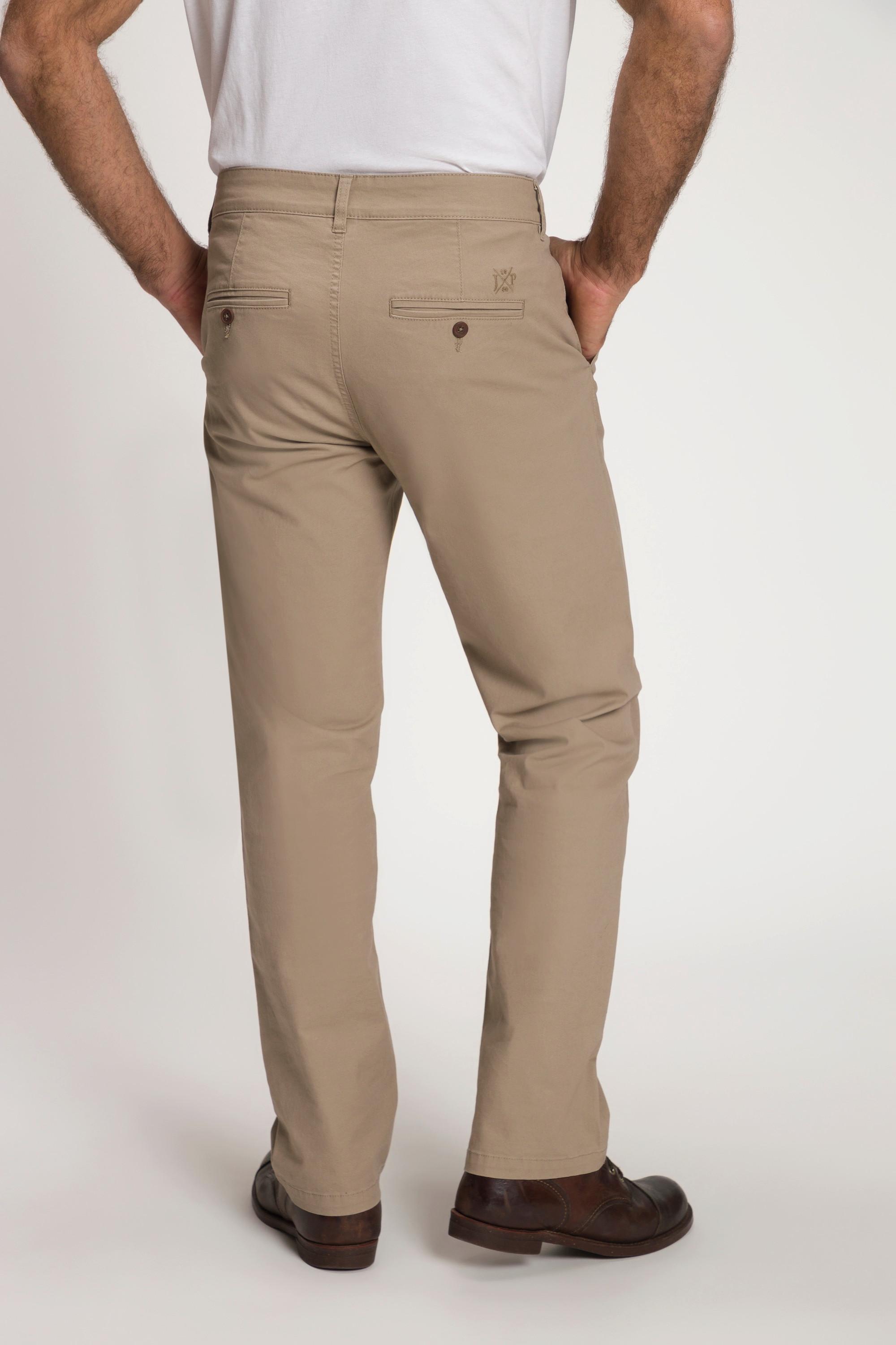 JP1880  Pantaloni chino con taglio speciale per l'addome, FLEXNAMIC®, vestibilità normale e quattro tasche 