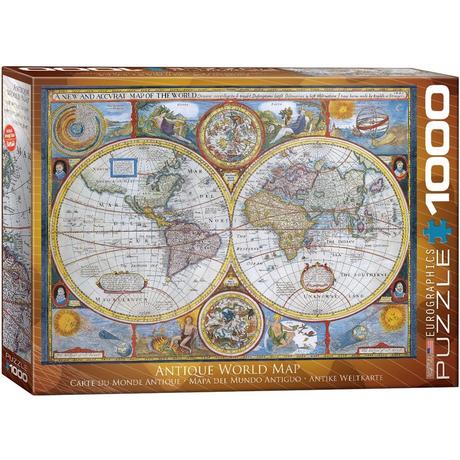 Eurographics  Puzzle Eurographics Carte du Monde Antique - 1000 pièces 