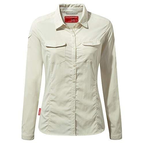 Image of Langarmhemd Nosilife Adventure Ii Damen Offwhite 36